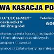 Lech-Met Urzędowa kasacja pojazdów 