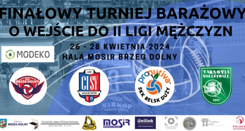 Plakat zapowiadającego turniej