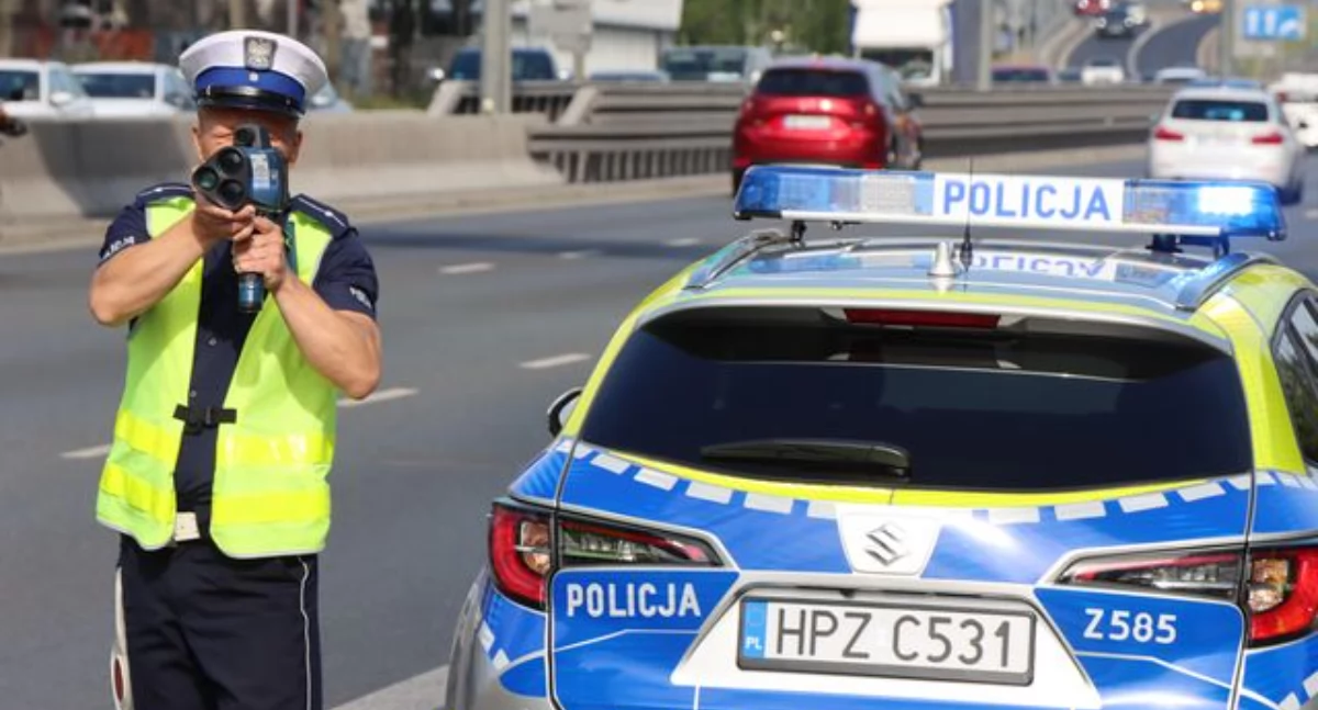 Bezpieczeństwo, Dziś policyjna akcja Prędkość - zdjęcie, fotografia