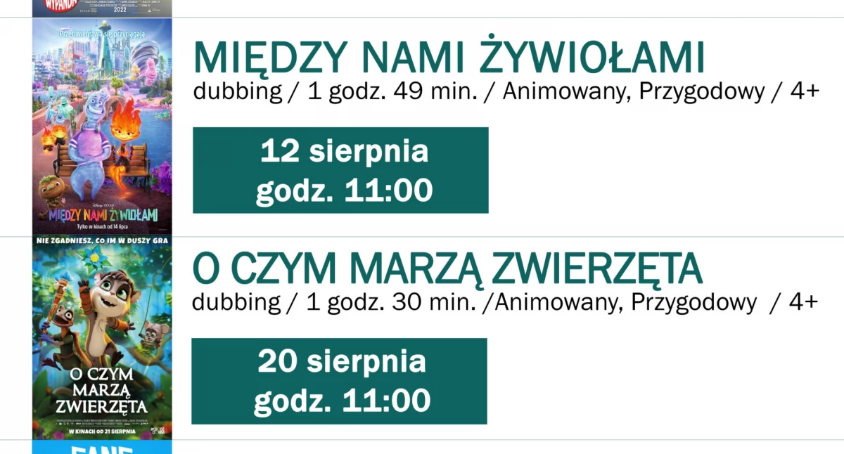 Kino, Wakacje kinie można obejrzeć drugiej połowie wakacji - zdjęcie, fotografia