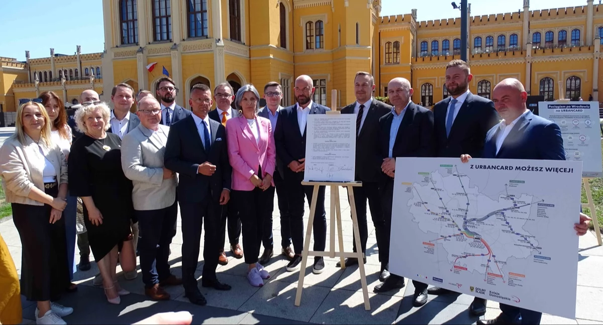 fot. Umowa na przejazdy pociągami w obrębie miasta Wrocławia na podstawie biletu MPK obowiązuje od 1 sierpnia