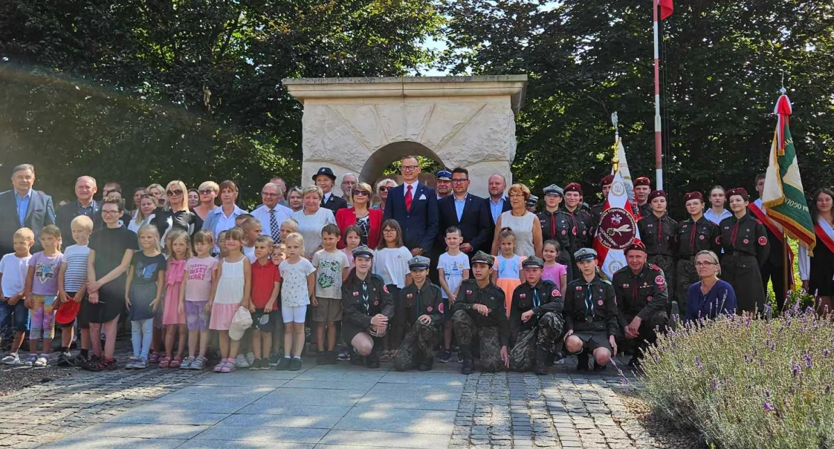 Wszyscy obecni podczas uroczystości