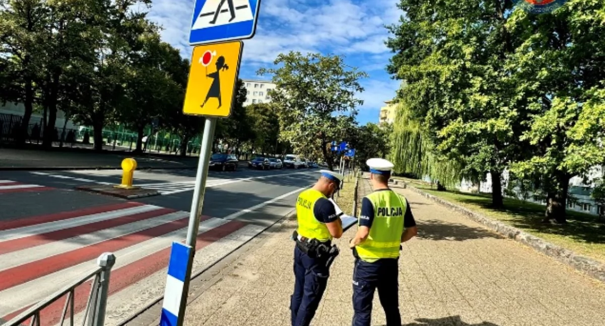 Bezpieczeństwo, Rozpoczęła policyjna akcja Bezpieczna Droga Szkoły Potrwa końca września - zdjęcie, fotografia