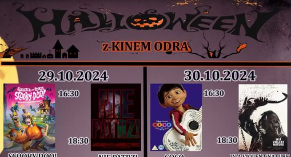 Kino, Strach śmiech Kinie Zobacz czeka Halloween! - zdjęcie, fotografia