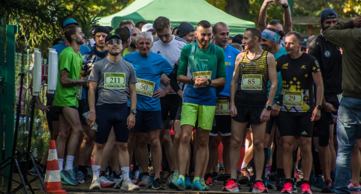 Bieganie, [ZDJĘCIA] Naturze sport przyroda wspólna zabawa Tarchalicach - zdjęcie, fotografia