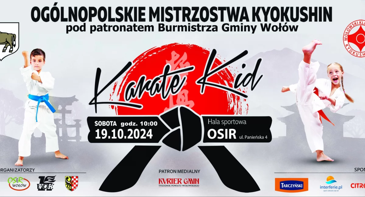 Sztuki walki, Ogólnopolskie Mistrzostwa Kyoukushin jutro Wołowie - zdjęcie, fotografia
