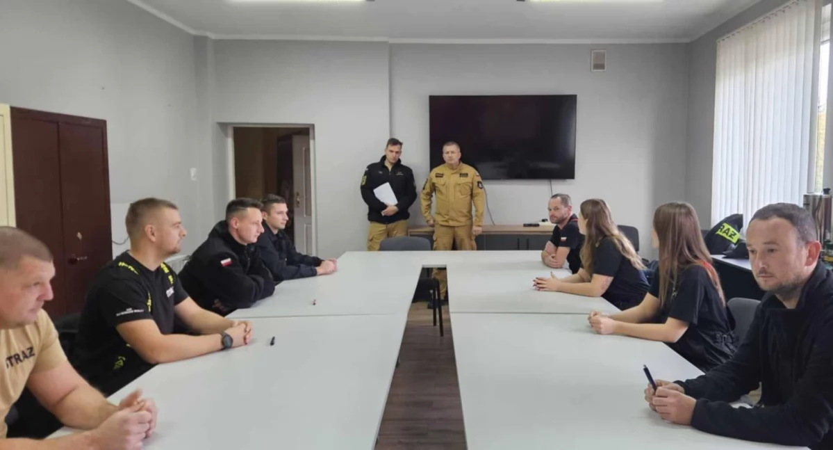 Bezpieczeństwo, dowódcy Brzeg Dolny - zdjęcie, fotografia