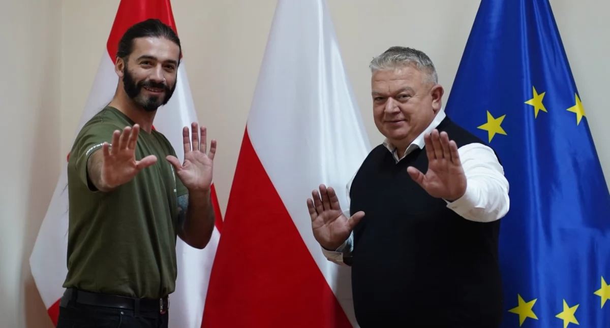 Sztuki walki, Samoobrona przestrzeni publicznej użycia przemocy zajęć wołowskich uczniów - zdjęcie, fotografia