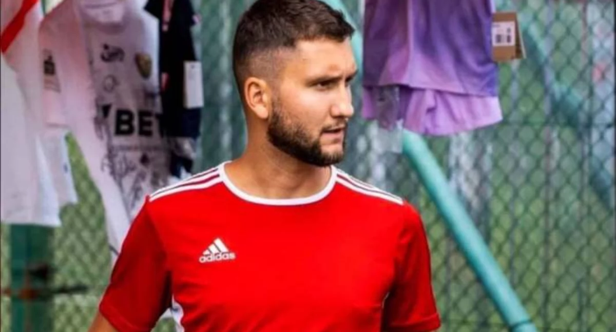 Damian Koreń - Trener KS Brzeg Dolny podczas tegorocznego turnieju charytatywnego