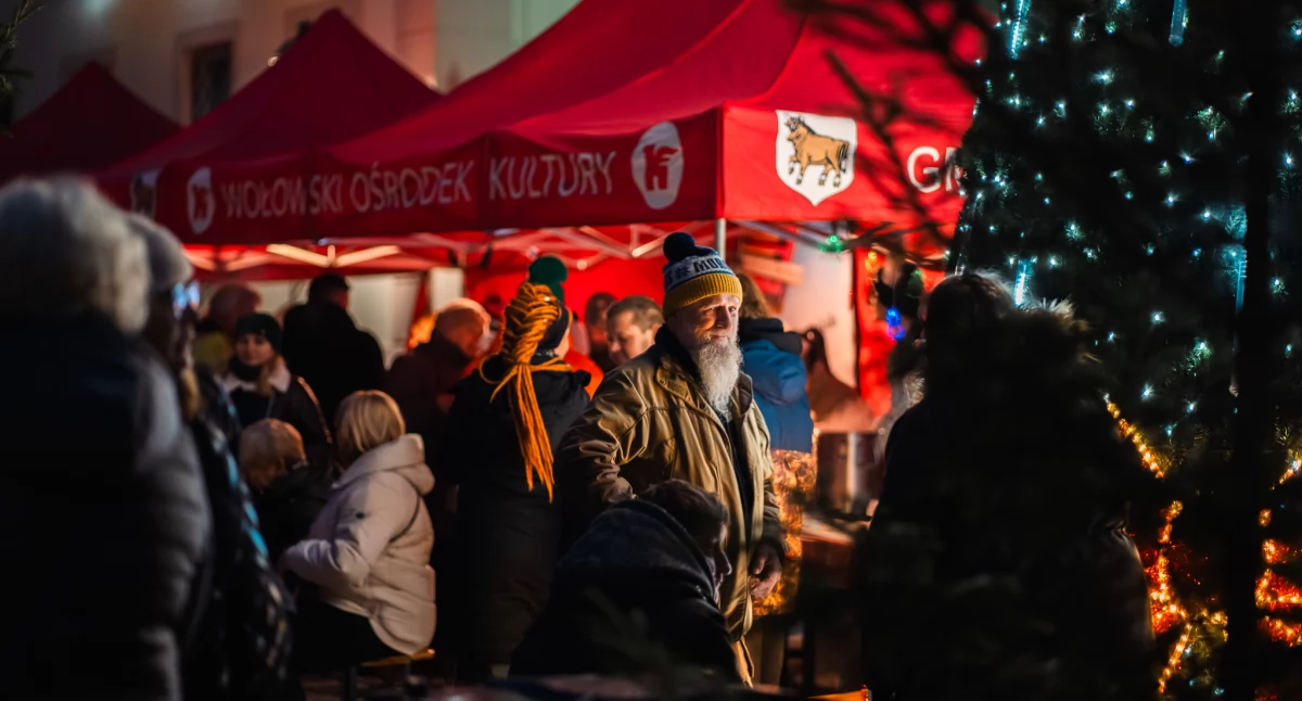 Święta i obchody, [FOTO] święta Wigilia wołowskim rynku - zdjęcie, fotografia