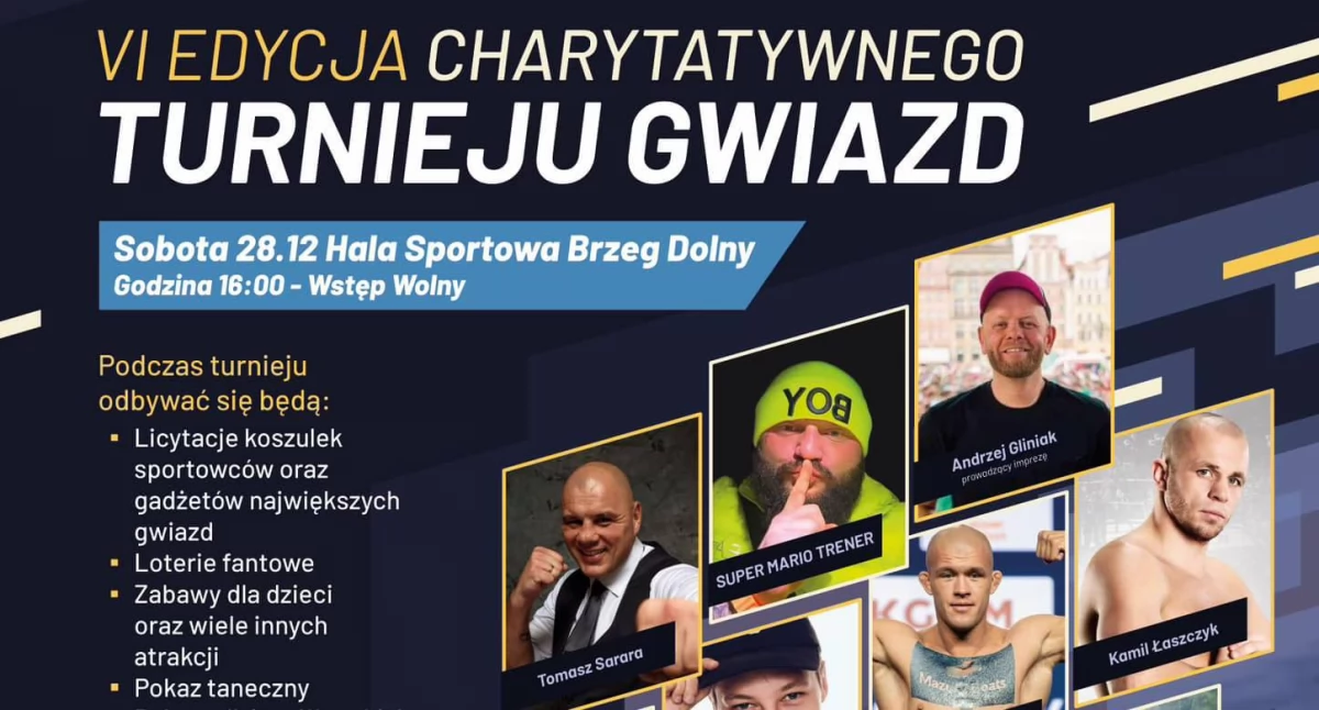 Piłka nożna, Charytatywny Turniej Gwiazd Brzegu Dolnym wystartował - zdjęcie, fotografia