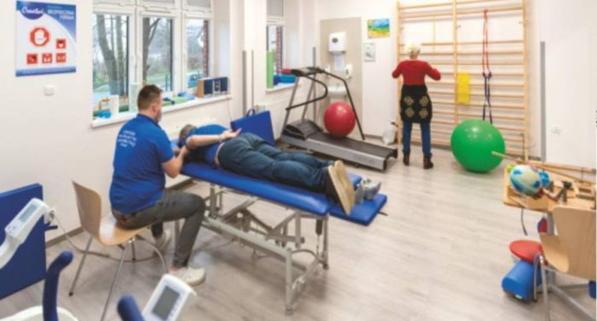 Zdrowie, rehabilitacja wspiera zdrowie powrót sprawności - zdjęcie, fotografia