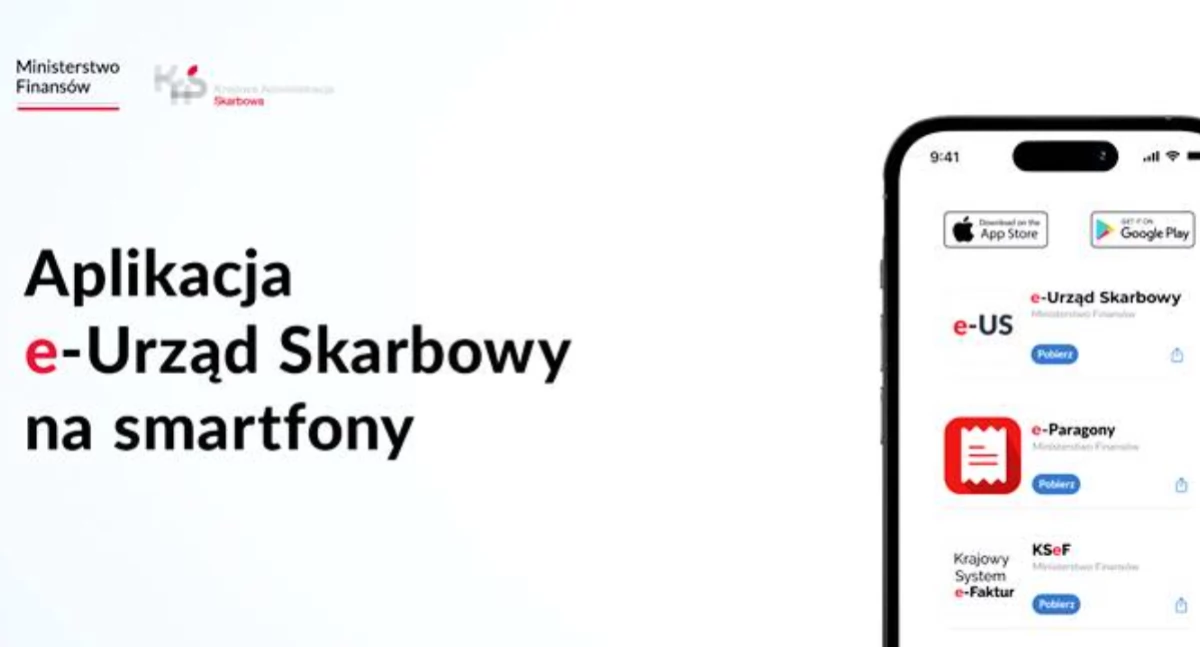 Komunikaty urzędów, Aplikacja mobilna Urząd Skarbowy dostępna smartfonach - zdjęcie, fotografia