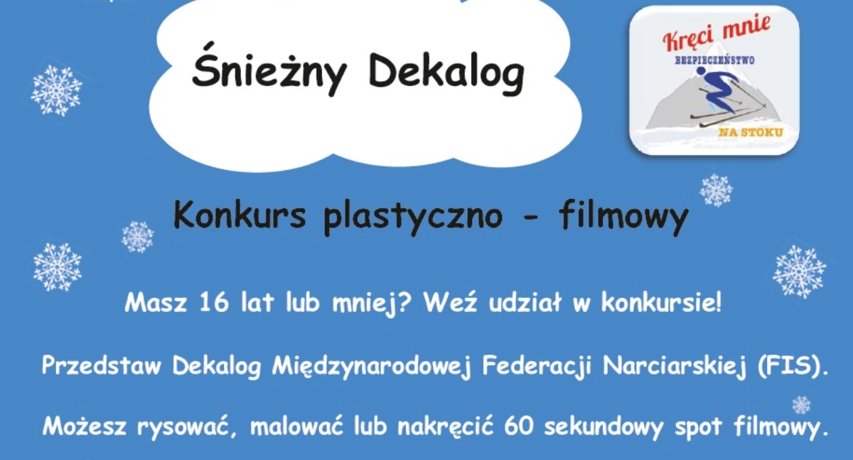 Bezpieczeństwo, Śnieżny dialog Zaproszenie udziału konkursie - zdjęcie, fotografia