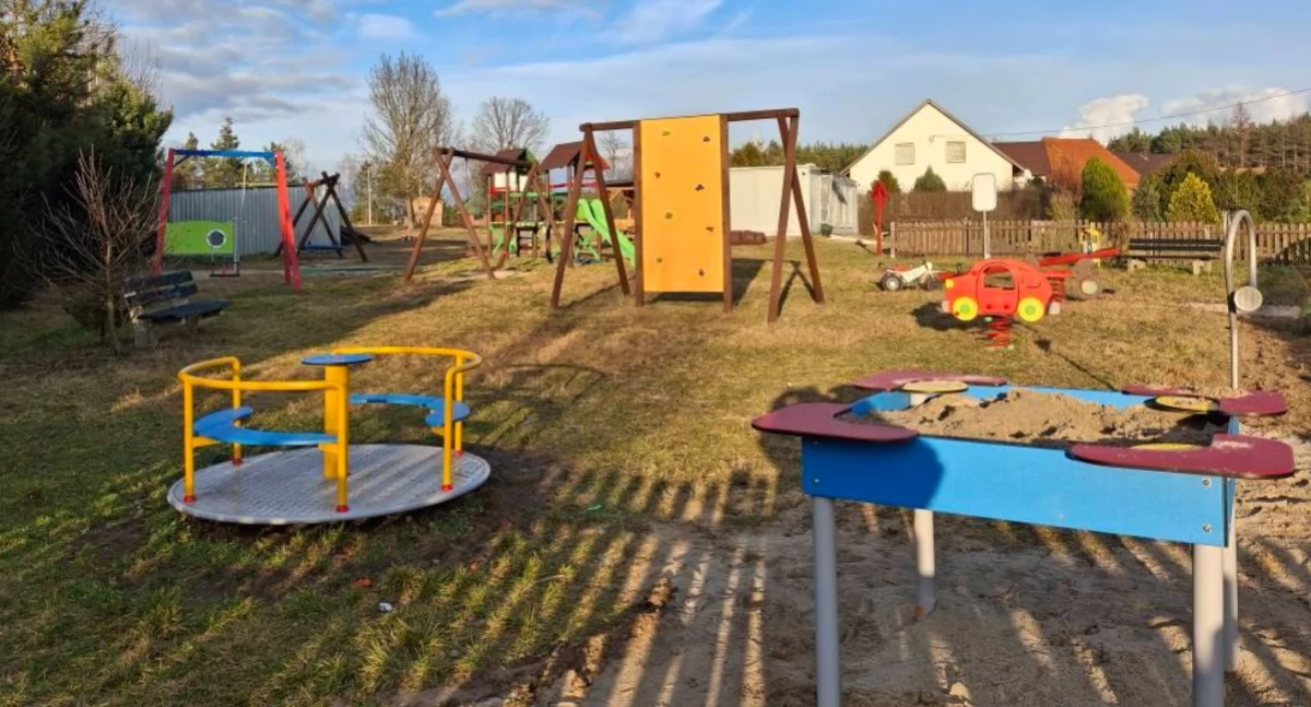 Inwestycje, Naturalni sensoryczny zabaw Rudnie Zapraszamy korzystania! - zdjęcie, fotografia