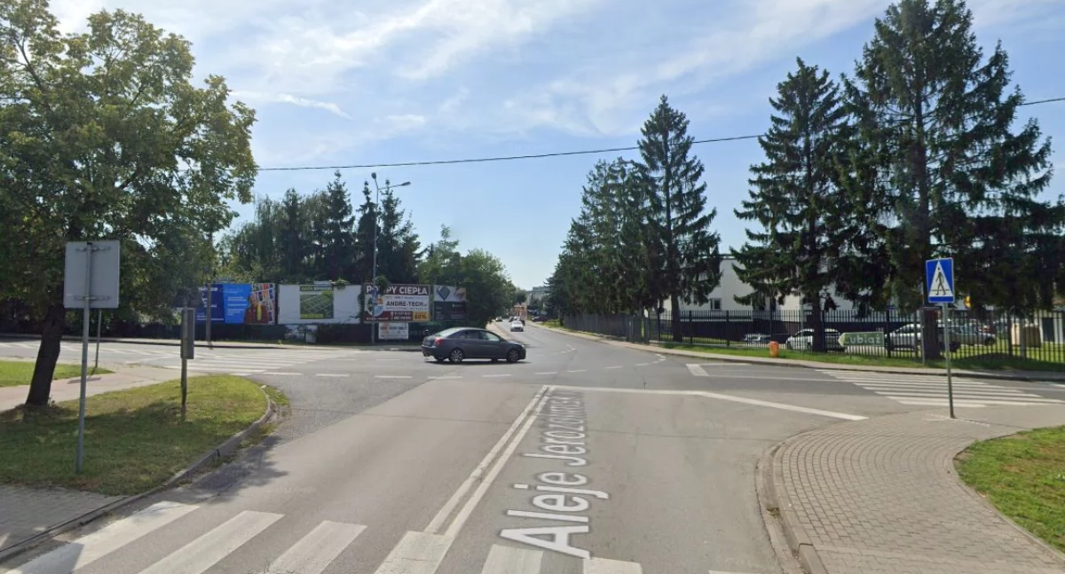 fot. GoogleMaps/ Skrzyżowanie ulic Aleje Jerozolimskie, Mostowa i Naborowska