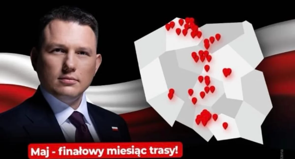 Polityka, Sławomir Mentzen odwiedzi Wołów - zdjęcie, fotografia