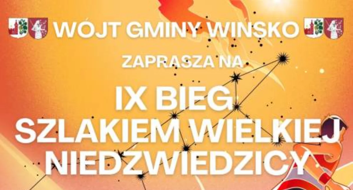 Bieganie, Biegacze gotowi Szlakiem Wielkiej Niedźwiedzicy horyzoncie! - zdjęcie, fotografia
