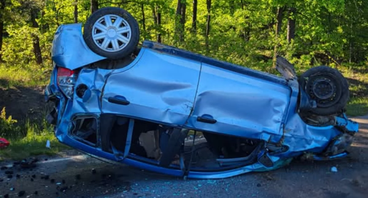 Dachowanie samochodu za Wałami