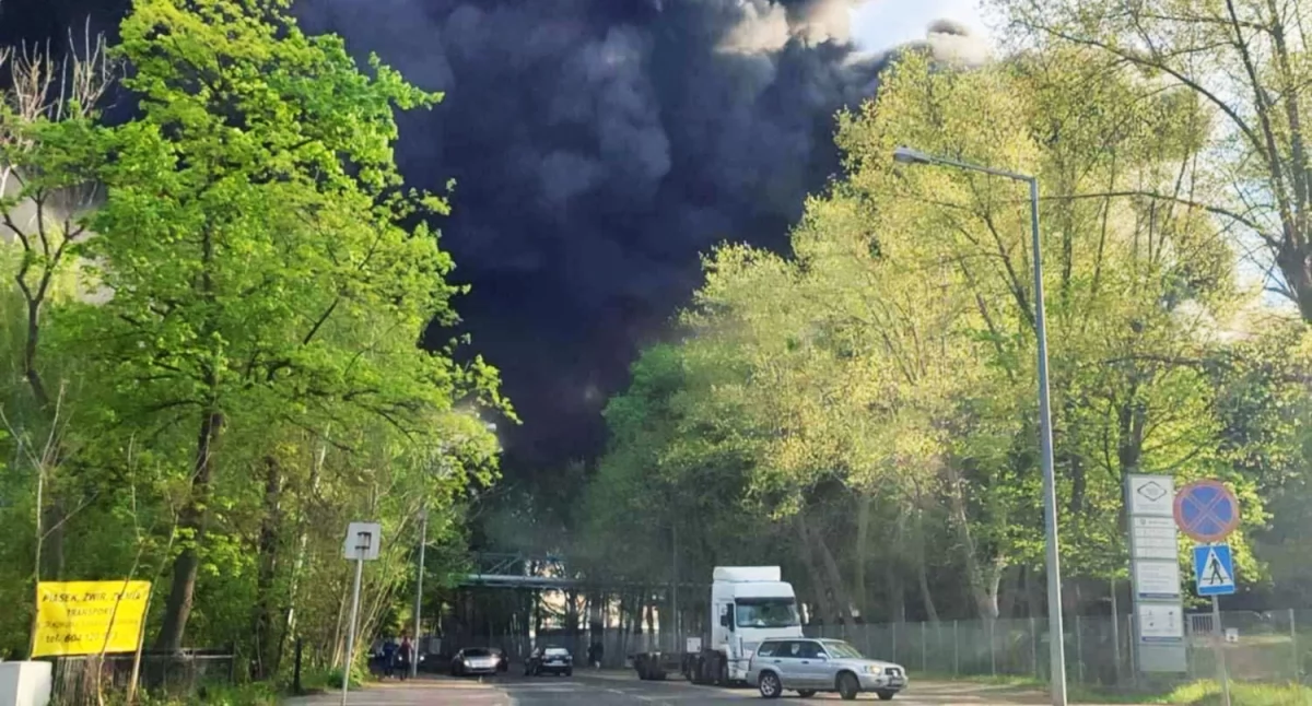 Brak ostrzeżenia, chaos i pytania bez odpowiedzi. Pożar w Rokicie obnażył słabość systemu informacyjnego w Brzegu Dolnym
