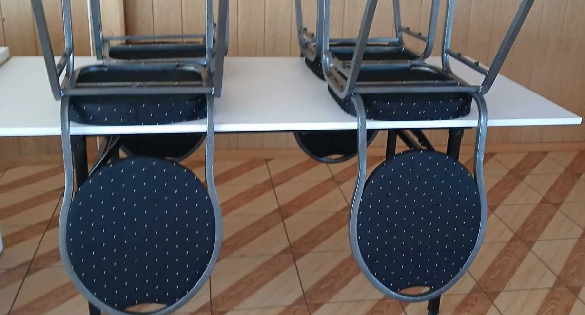 Inwestycje, wyposażenie świetlicy wiejskiej Miłczu - zdjęcie, fotografia
