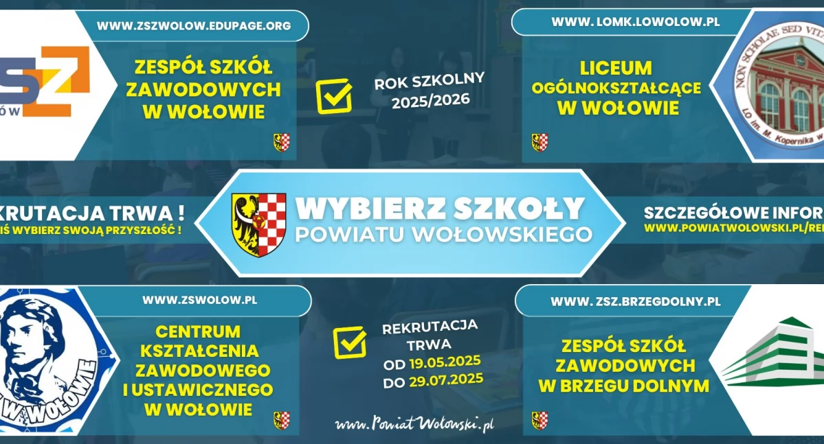 Edukacja i szkoły, Rusza rekrutacja szkół średnich Powiecie Wołowskim - zdjęcie, fotografia