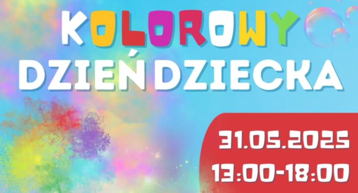Święta i obchody, Kolorowy Dzień Dziecka Święto Kolorów Festiwal Baniek Mydlanych - zdjęcie, fotografia