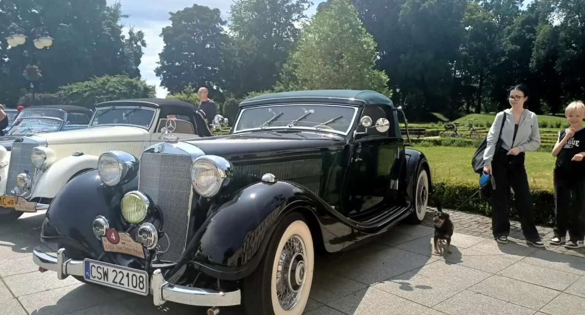Inne sporty, StarDrive Poland przyciągnęło tłumy fanów zabytkowych mercedesów - zdjęcie, fotografia