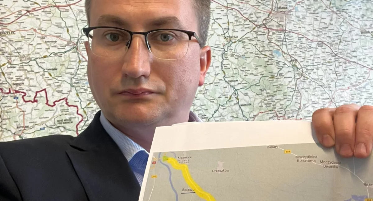 Inwestycje, Droga wojewódzka doczeka remontu Projekt przebudowy - zdjęcie, fotografia