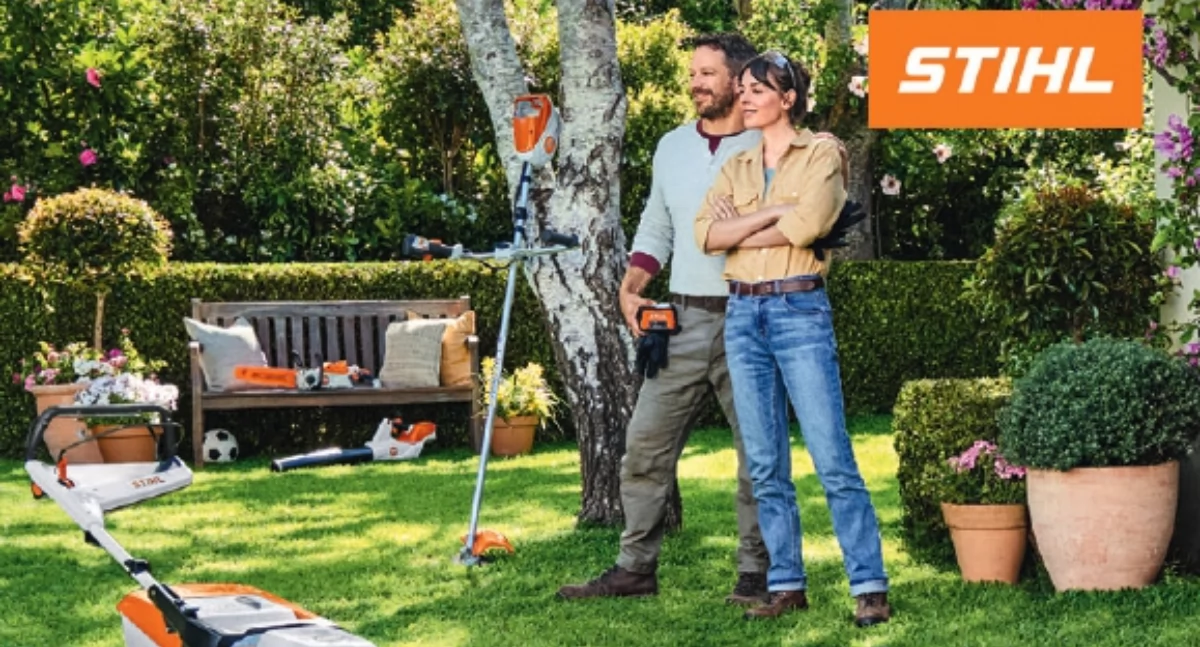 Rolnictwo, Odkryj produkty STIHL poradniki dotyczące ogrodnictwa pielęgnacji urządzenia nowości świata STIHL *reklama* - zdjęcie, fotografia