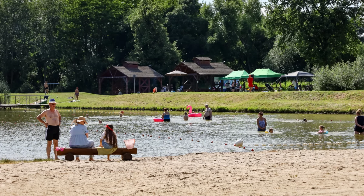Zalew Słup już otwarty! Ruszył sezon kąpielowy w gminie Wińsko