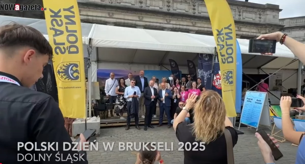 Turystyka, Polski Dzień Brukseli udziałem Wołów Trzebnica - zdjęcie, fotografia