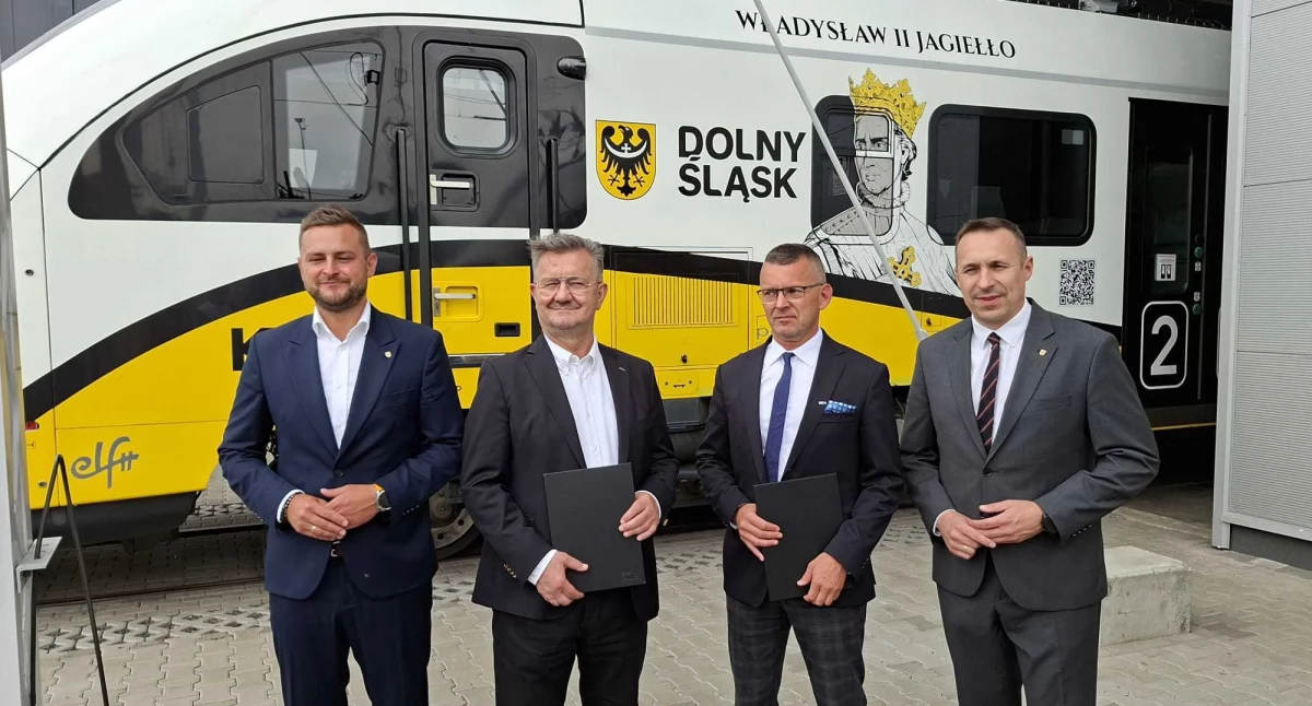 Komunikacja publiczna, Więcej pociągów Kolei Dolnośląskich Dolnoślązaków! - zdjęcie, fotografia