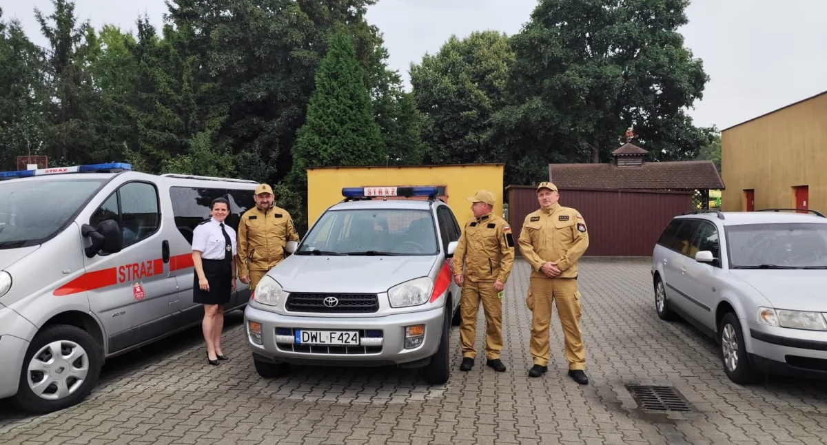 fot. OSP Lubiąż