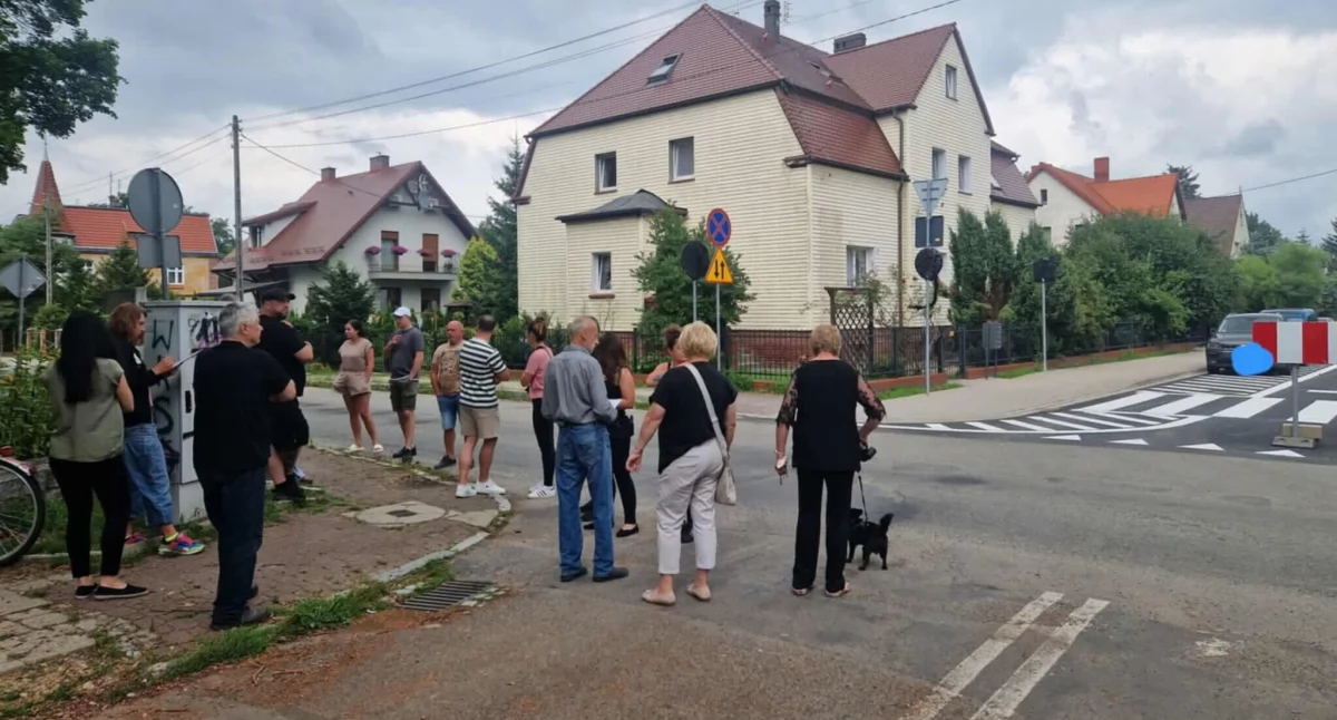 fot. Spotkanie mieszkańców ul. Wileńskiej