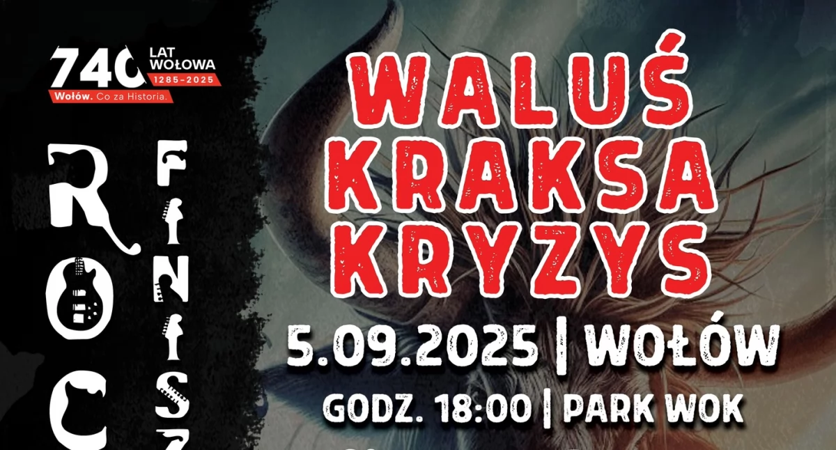 Koncerty, Rockowy Finisz Wakacji wraca latach! Legendarna impreza znów Wołowie! - zdjęcie, fotografia