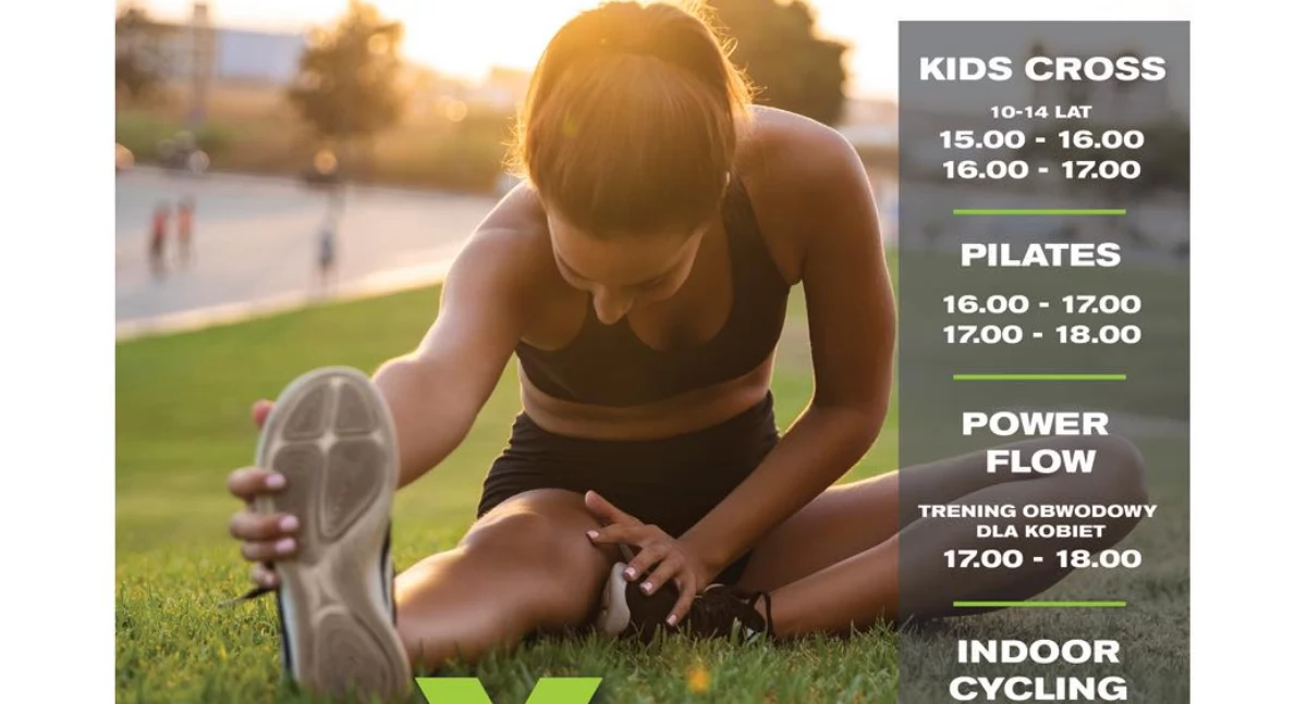 Inne sporty, Fitness plenerze aktywne zakończenie wakacji Ruskim Placu Wołowie - zdjęcie, fotografia
