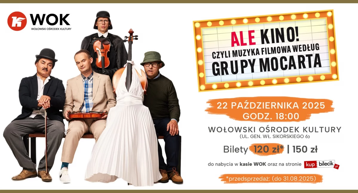 Teatr, „ALE KINO!” Grupa MoCarta Wołowie nowym programem - zdjęcie, fotografia