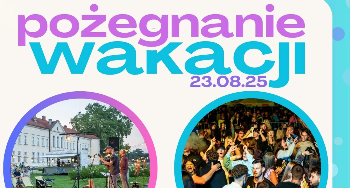 Koncerty, Brzeg Dolny pożegna wakacje wielkim stylu koncerty dyskoteka - zdjęcie, fotografia