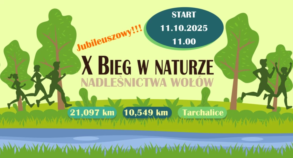 Bieganie, Tarchalice jubileuszowy Naturze Nadleśnictwa Wołów - zdjęcie, fotografia