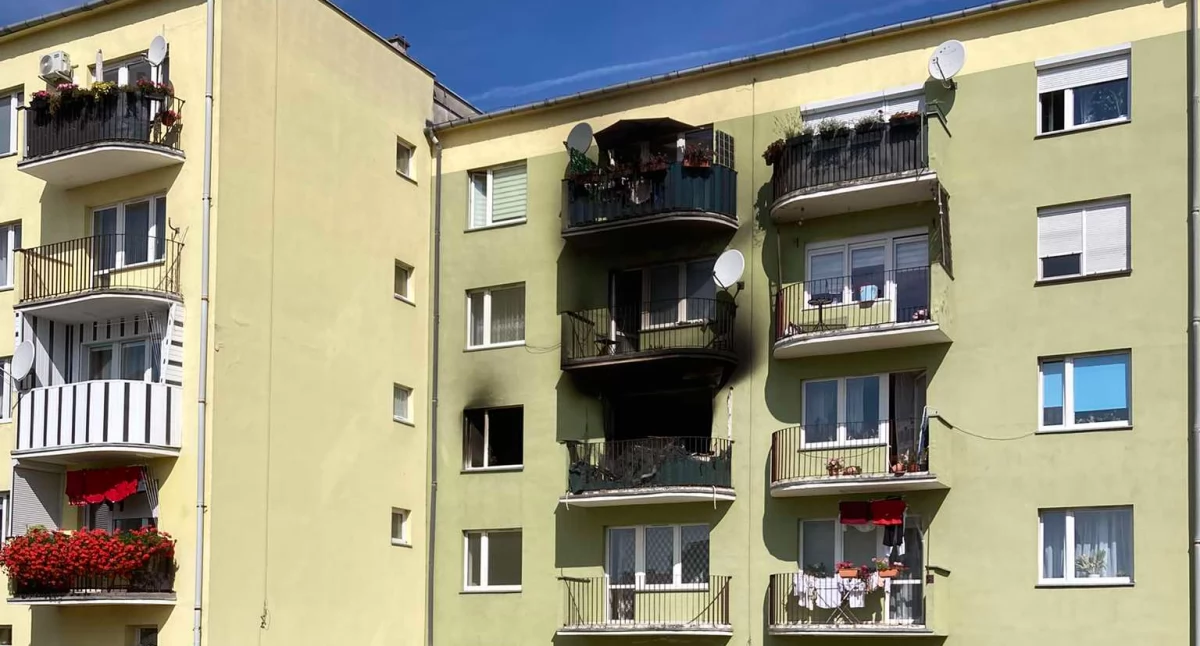 Pomoc, Ruszyła zbiórka rodziny poszkodowanej tragicznym pożarze Brzegu Dolnym - zdjęcie, fotografia