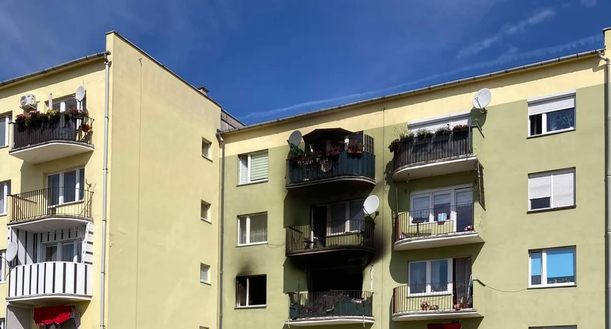 Pożary, żyje letni chłopiec Przyczyny pożaru zbada prokuratura okręgowa - zdjęcie, fotografia