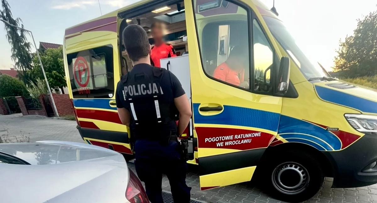 Bezpieczeństwo, Policjanci uratowali letnią kobietę kryzysie emocjonalnym - zdjęcie, fotografia