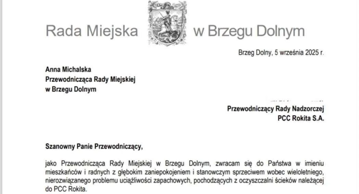 Radni i rady samorządowe, Miliony zarządu fetor mieszkańców pismo radnych władz Rokita - zdjęcie, fotografia