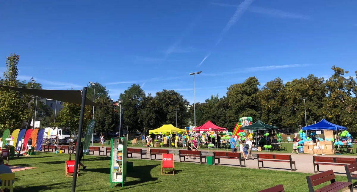 Inne sporty, Piknik Ekologiczny Wołowie atrakcjami całych rodzin zabawa edukacja - zdjęcie, fotografia