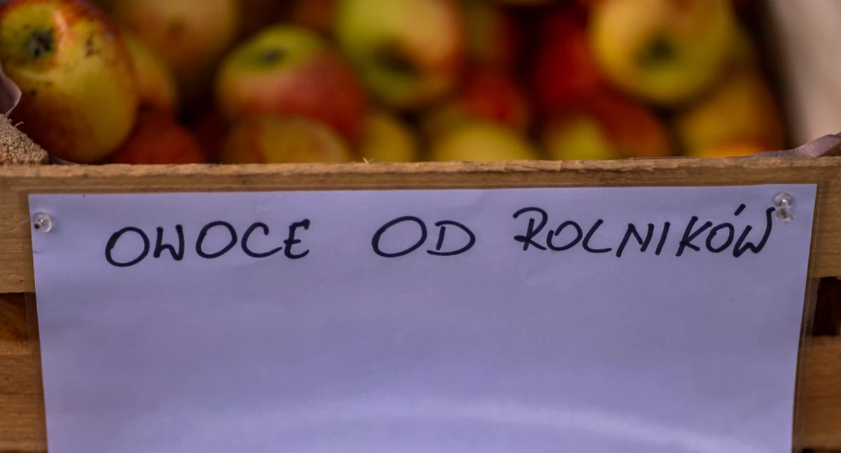 Rolnictwo, Rolniku sprzedawaj stołu przyjdź spotkanie Ścinawie - zdjęcie, fotografia