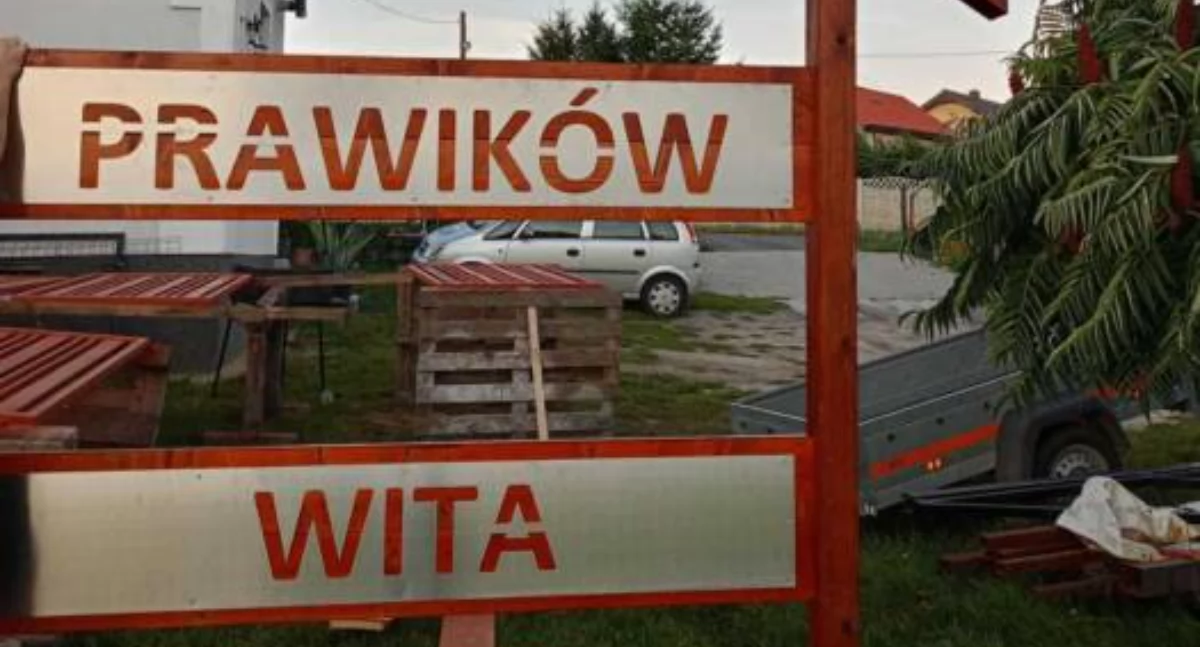 Inwestycje, witacz Prawikowie - zdjęcie, fotografia