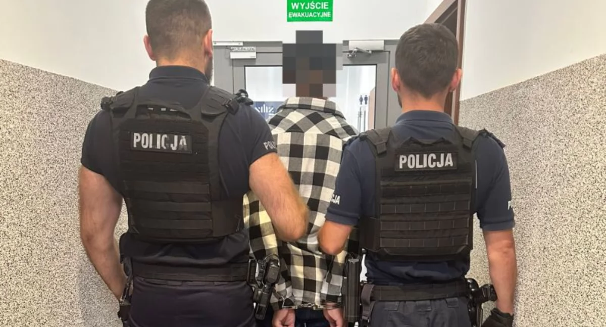 Komunikaty policji, Senior nabrać Czujność mieszkańców powiatu wołowskiego zakończyła aresztem oszusta - zdjęcie, fotografia