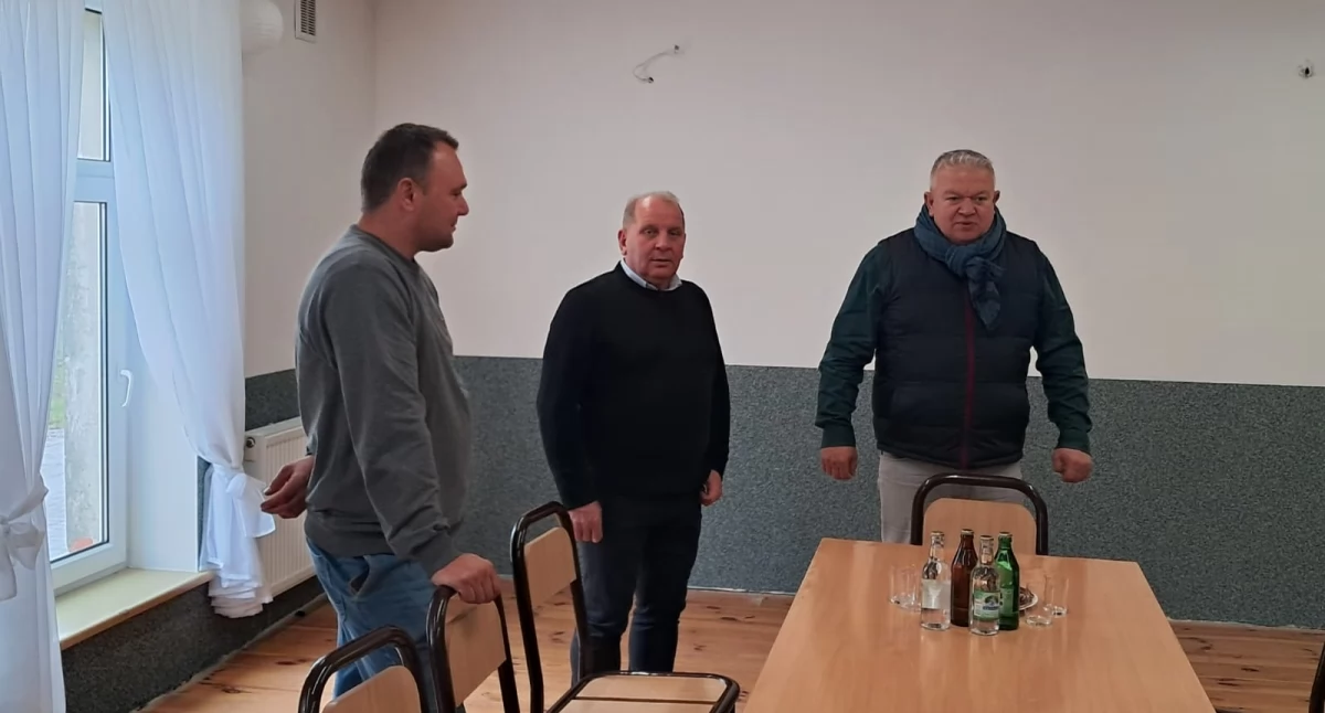 Inwestycje, Świetlica wiejska Warzęgowie remoncie znów tętni życiem - zdjęcie, fotografia