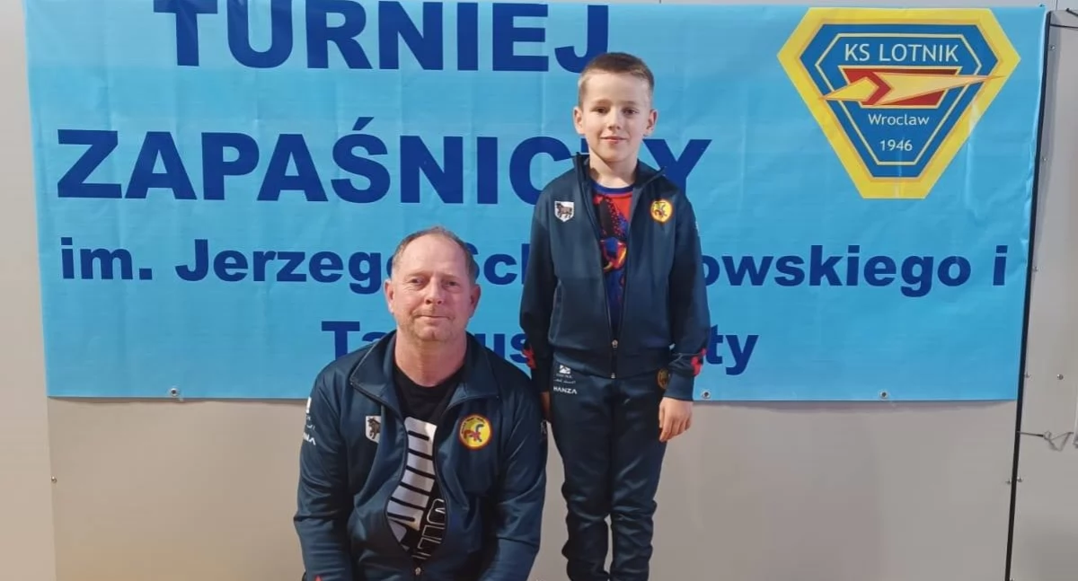 Sztuki walki, Srebrny sukces zapaśnika Wiatru Wołów! - zdjęcie, fotografia